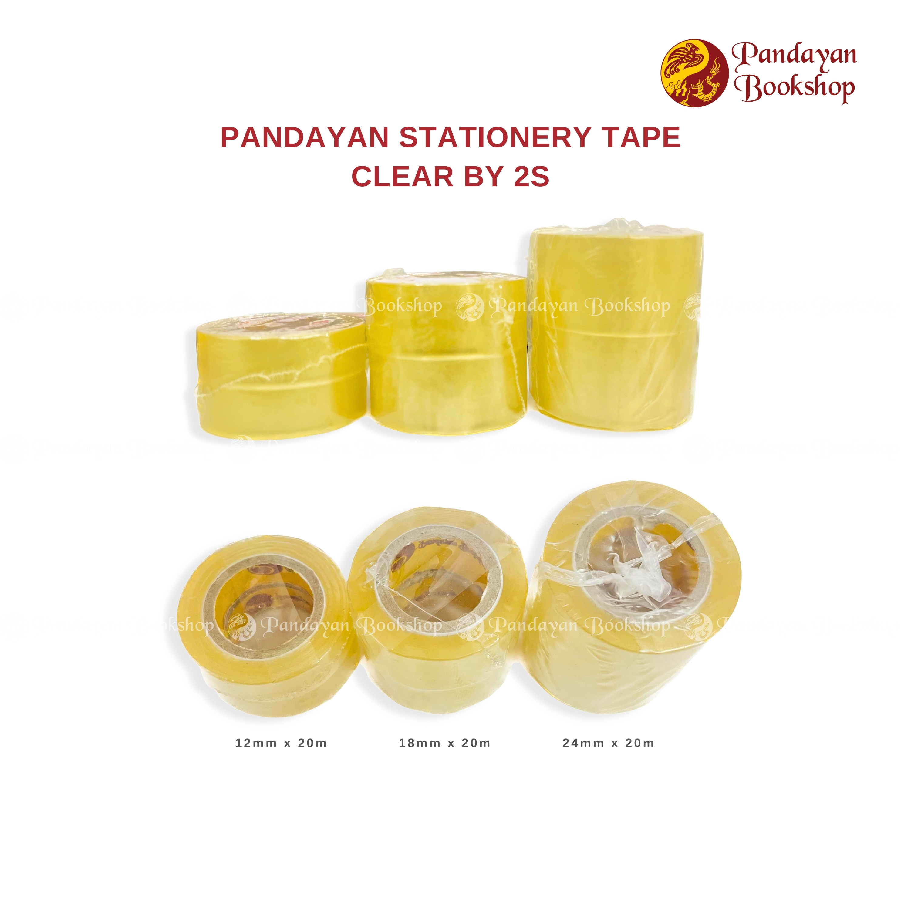 Pandayan Stationery Tape Small 2s